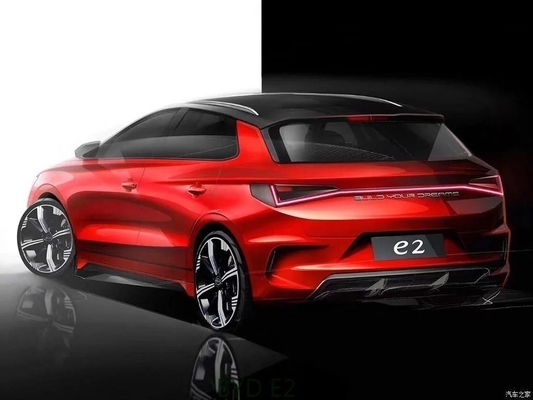 Byd E2 2024 Luxury Version 405km 5 мест Fwd 4-колесные электромобили со временем ускорения 4.9s