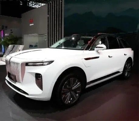 Кузовный стиль седан Hongqi E-HS9 или подержанный китайский роскошный электромобиль с двигателем 4WD