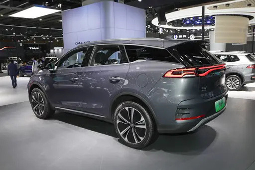 Byd Electric Car Tang 2022 4WD с вентилируемым передним тормозом типа диска и 000 километров