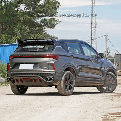 Электромобиль Geely Binyue Энергетические транспортные средства Geely Coolray Синий цвет на дорогах