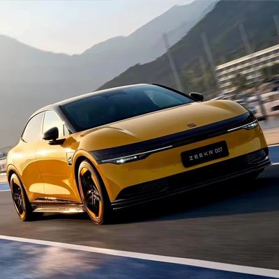 2023 год Geely Zeekr 007 Желтый 4X4 2WD Smart 100 Kw EV Подержанные электрические автокресла 5-7