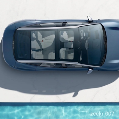 2024 Zeekr 007 310kw Одномоторные 4-дверные 5-местные автомобили Электрический автомобиль Geely Zeekr EV Car