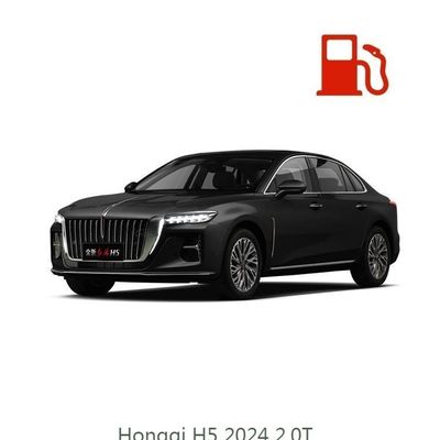Подержанный 2024 Luxury Hongqi H5 2.0t 1.5t Бензиновый гибридный автомобиль MID-Size Sedan Красный флаг H5