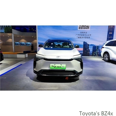 Макс.Скорость 160 км/ч Подержанный Toyota Bz4X 2023 Длинная дальность 400 км Быстрое зарядное внедорожник EV