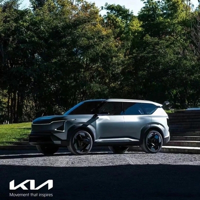 Чистый электрический KIA EV5 2023 Лучший синий сувенергийный автомобиль по мнению клиента