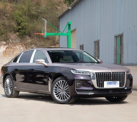 Энергетический электромобиль Hongqi E-HS9 6 мест Белый четырехколесный автомобиль с FWD приводом