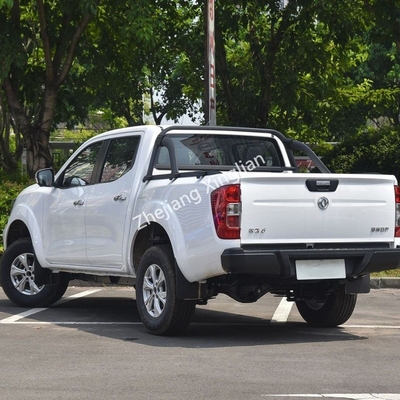 Желтый бензиновый Dongfeng 4*4 с ручной трансмиссией пикап для грузовых перевозок