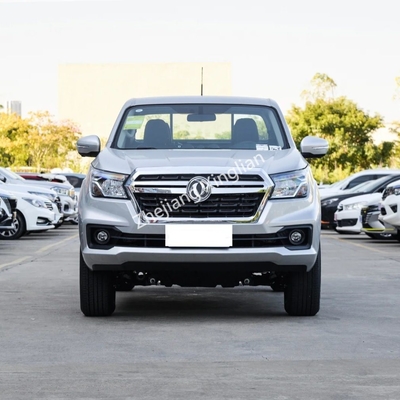 Dongfeng Rich 6 Двойной кабины Дизель 4X4 Мини пикап с левым рулем в желтом цвете