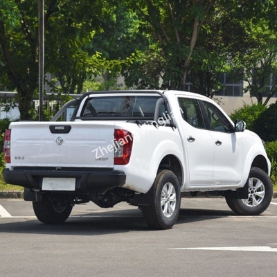 Желтый Dongfeng Rich 6 4X2 Авто пикапы с двойной кабиной Пикапы подержанные автомобили