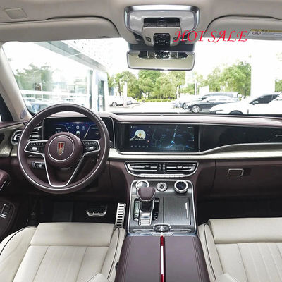 Серый Hongqi H9 бензиновый коммерческий седан с топливом бензина в 2024 году