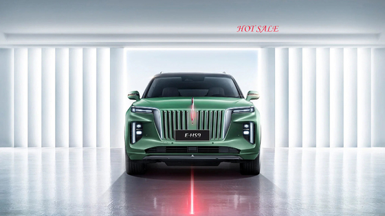 690 км. Дальняя дальность 2023 Hongqi H9 Левое рулевое управление 6-местный флагман Hongqi E-HS9 с Hongqi