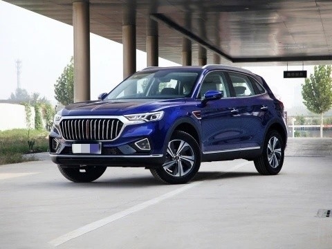 Настройка Китайский подержанный автомобиль Средний внедорожник Hongqi HS5 2,0t Автомобиль бензиновый автомобиль Седан
