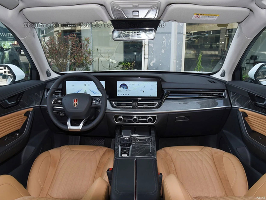 2022 Hongqi-HS5 2WD Facelift 2.0t Zhilian Flag Enjoy Edition Газовый внедорожник 360 корпусный стиль седан