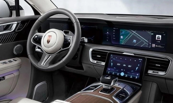 Автоматическая коробка передач Левое рулевое управление Hongqi E-HS9 EV Автомобиль Дальний диапазон Мощный электрический внедорожник