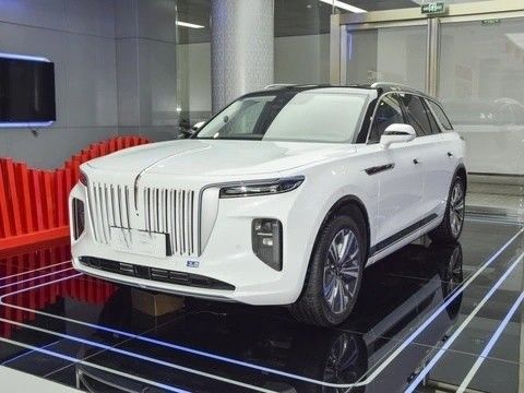 Кузовный стиль седан Hongqi E-HS9 или подержанный китайский роскошный электромобиль с двигателем 4WD