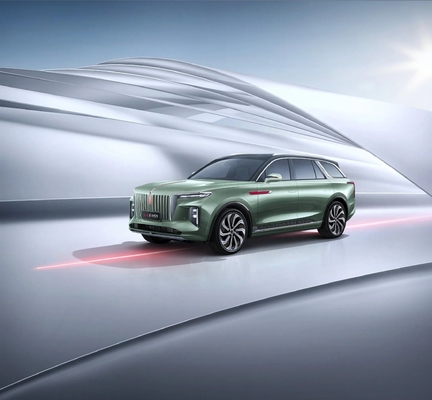 2022 Hongqi Ehs9 Ледяный белый/квантовый серый энергетический автомобиль Hongqi E-HS9 для вашей пользы
