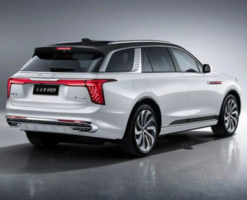 Автоматическая коробка передач с диапазоном 600 км Электрический внедорожник E-HS Eqm5 Седан Hongqi E-HS9 7-местный электромобиль