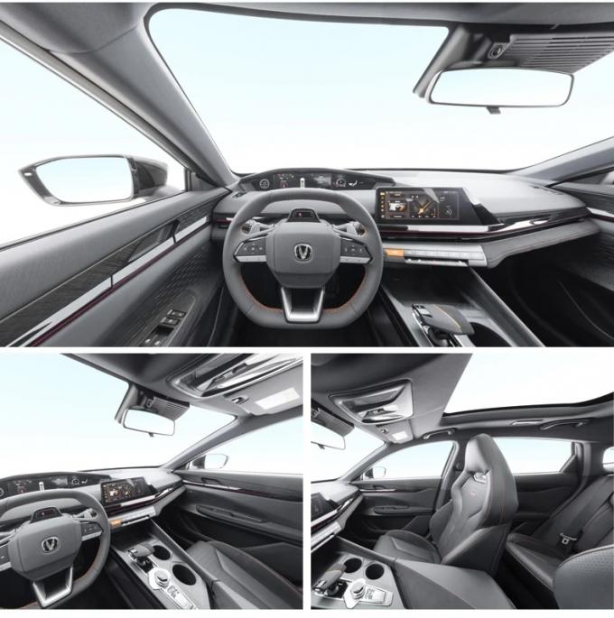 Auto New Chang′an Uni-V Intelligent Electric Idd 5 Seaters Electric Vehiles